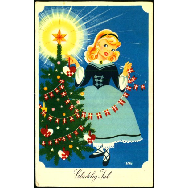 Ellis - Gldelig Jul - Rudolf Olsen u/n - Brugt