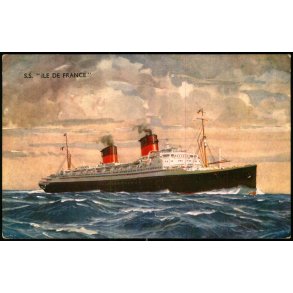S.S. Ile De France - Salmon 5106 - Ubrugt
