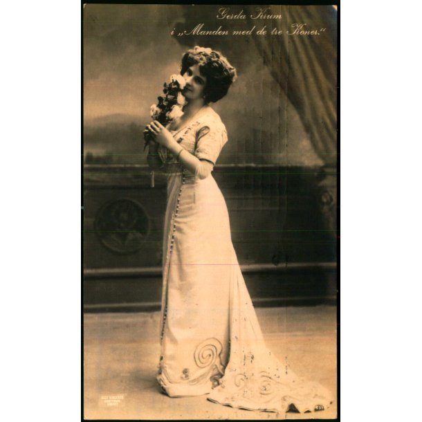 Gerda Krum i Manden med de tre Koner - Alex Vincent 691 - Brugt