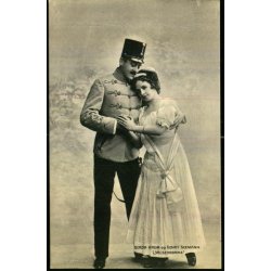 Gerda Krum og Henry Seemann i Valsedrmme  - Alex Vincent 1674 - Ubrugt