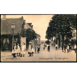 Nyk�bing F. - Skolegades Forl�ngelse - Stender 12462 - Ubrugt - Rift !