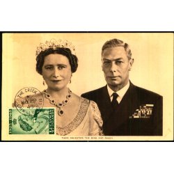 Kong Georg 6 - Dronning Elizabeth - Brugt