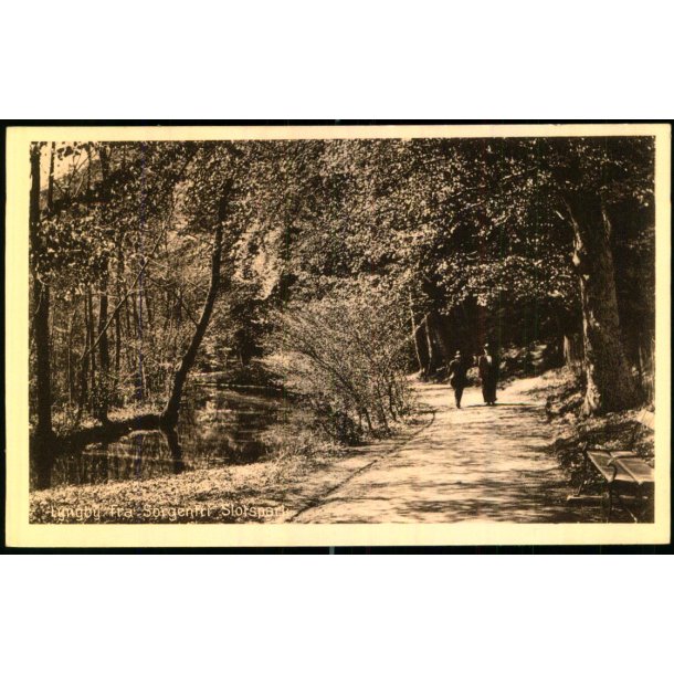 Lyngby - Sorgenfri Slotspark - Henriksens Bogh. 45039 - Ubrugt 