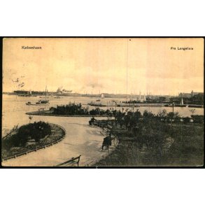 Kbenhavn - Fra Langelinie - Sk. B. & Kf. 2095 - Brugt