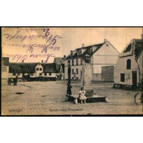 Drag�r - Torvet med Milep�len - Mindermans Bogh. ?? - Brugt