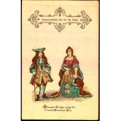 Kostumebillede fra det 18. Aarhundrede - u/n - Brugt