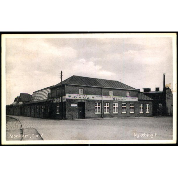 Nyk�bing F. - Fabrikken "Dana" - V. Kristoffersens Bogh. 73088 - Ubrugt