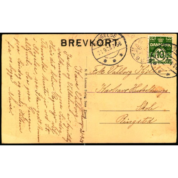 SRBYMAGLE p Postkort