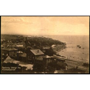 Faaborg - Udsigt fra Klokketaarnet - G. Nissen 2276 - Ubrugt
