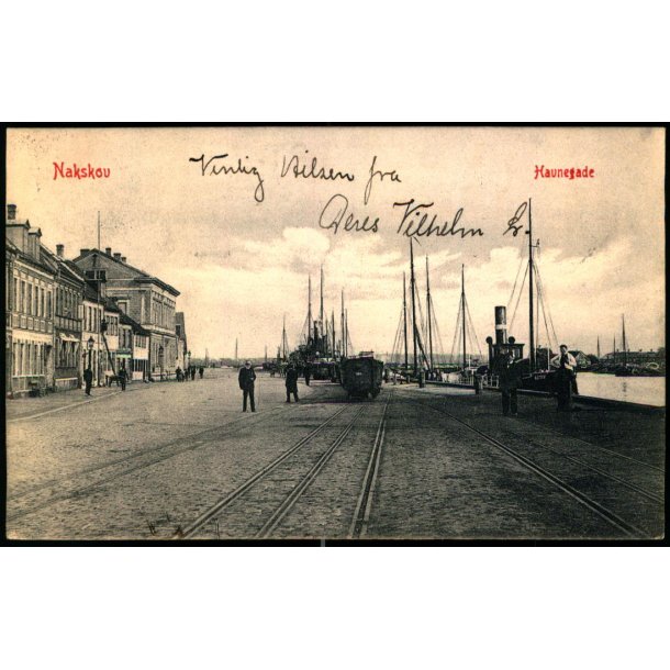 Nakskov - Havnegade - W.K.F. 236 - Brugt