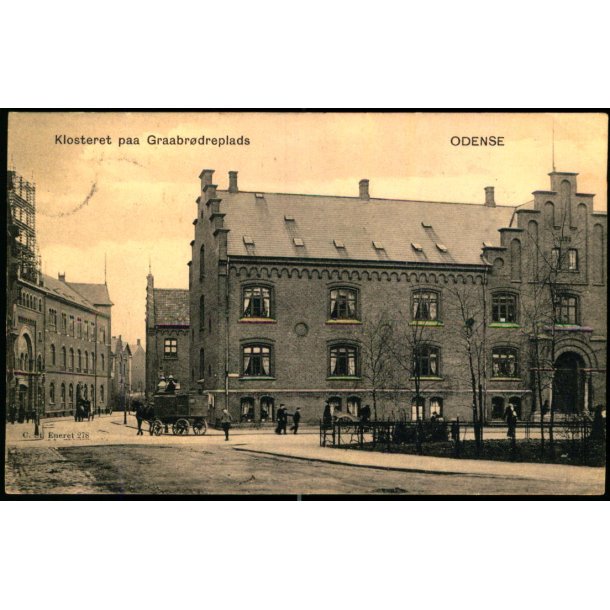 Odense - Klosteret paa Graabr�dreplads - C. St. 278 - Brugt