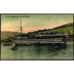  H.M.S. Britannia - Dartmouth - J.W.S. 3153 - Brugt