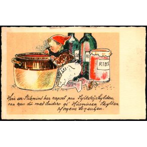 Mogens Lorentzen - Hvis en Slikmund har napset... - K. Witt-Mller Serie 1972 - Ubrugt