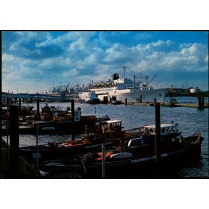 Hamburg - Passagierschiffe an der Überseebrücke - u/n - Ubrugt