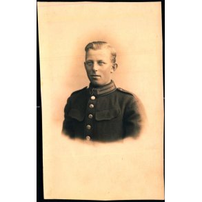  Fotokort Ukendt - Soldat - Ubrugt