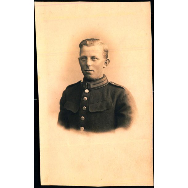  Fotokort Ukendt - Soldat - Ubrugt