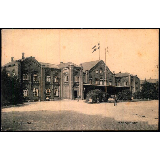 Fredericia -  Banegaarden - Johs. Koren 2021 - Ubrugt