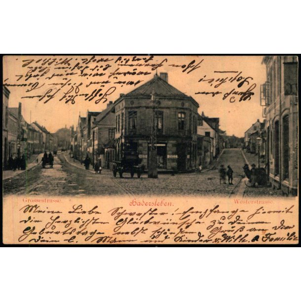 Hadersleben - Grossestrasse - Westerstrasse - u/n - Brugt