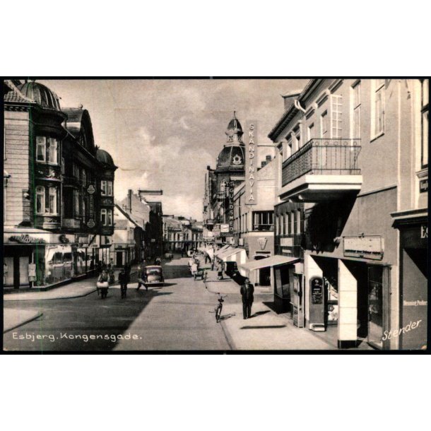 Esbjerg - Kongensgade - Stender E. 75 K - Brugt