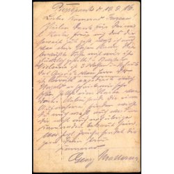 Fotokort -  19 - 9 - 1916 - Ubrugt
