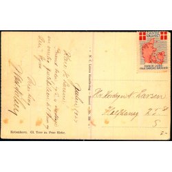 K�benhavn - Gammel Torv m. Frue Kirke - N.C. Leises 500 - Brugt