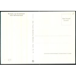 Kong Christian X. med Brnebrne - Alex Vincent 119 - Ubrugt