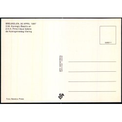 Dronning Beatrix - Prins Claus - Holland -  spanjersberg 011 - Ubrugt