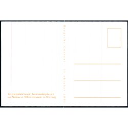 Prins Willem Alexander - Maxima - Haagsche u/n - Ubrugt