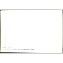 B. Hooge - Dobbeltkort af Hndvrkerhuset - Dronning Margrethes Sakofag i Roskilde Domkirke - Ubrugt