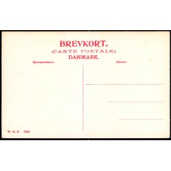 Nr. Alslev Kirke - Falster - W.K.F. 7052 - Ubrugt