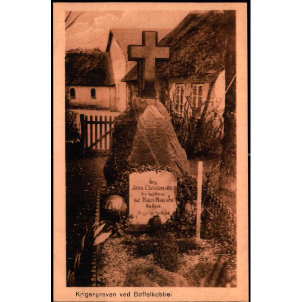 Krigergraven ved B�ffelkobbel - J. Bolsen u/n - Ubrugt
