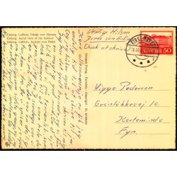 Esbjerg - Luftfoto - Udsigt over havnen - Stender 40 805/40 - Brugt