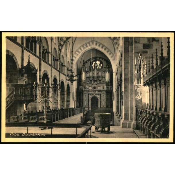 Ribe - Domkirken - Foto - Lauridsen 2036 - Ubrugt