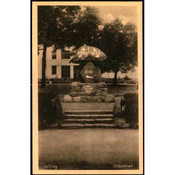 Jelling - Uffestenen - Gyldendals Bogh. 34461 - Ubrugt