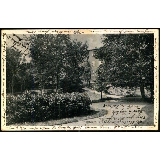 Holstebro - Parti fra Anl�get - Stender H. 61 - Brugt