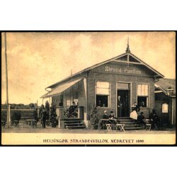 Helsing�r Strandpavillon - Nedrevet 1890 - K.Nielsen 3 - Ubrugt