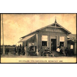 Helsing�r Strandpavillon - Nedrevet 1890 - K.Nielsen 3 - Ubrugt