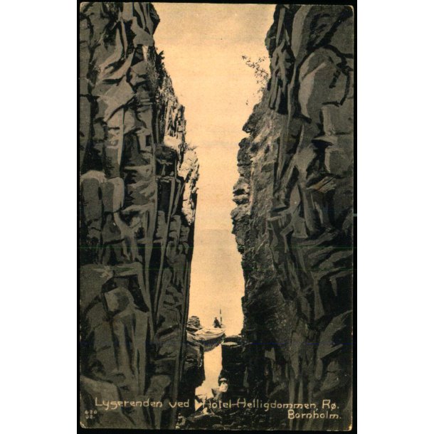 Bornholm - Lyserenden ved Hotel Helligdommen R - Ad. Mller 194 - Brugt