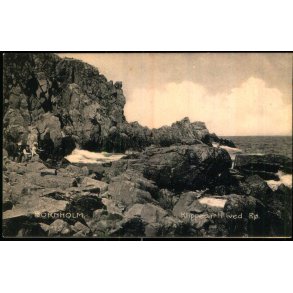 Bornholm - Klippeparti ved R - Colbergs Bogh. 6861 - Brugt