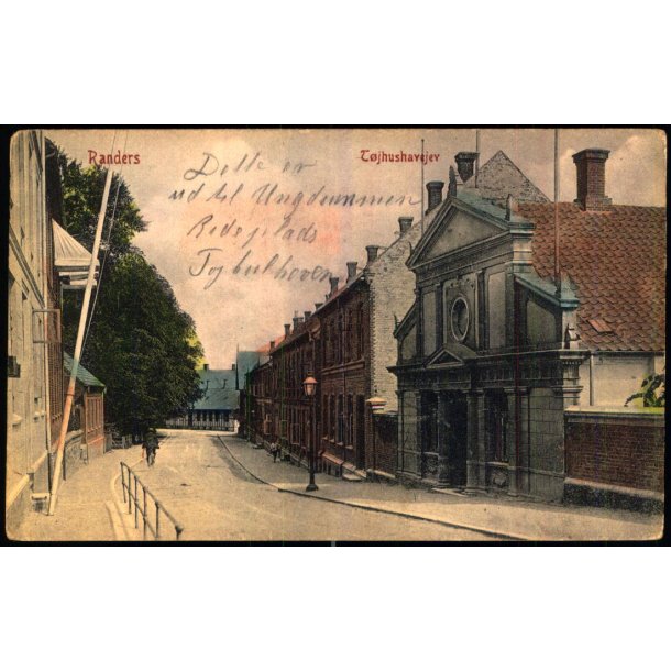 Randers - T�jhushavejev - J.M. J. 154 - Ubrugt - Svage hj�rner !