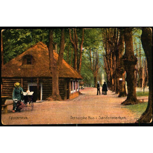 Kbenhavn - Det norske hus i Sndermarken - Stender A 7 - Brugt - Svage hjrner !