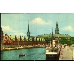 K�benhavn - B�rsen og Christiansborg Slot - Rudolf Olsen u/n - Ubrugt