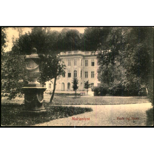 Marienlyst - Park og Slot - J.M. 504 - Ubrugt