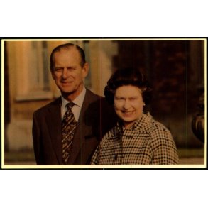 Dronning Elizabeth II - Prins Philip - Ubrugt