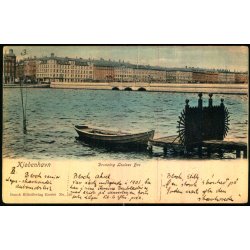 Kj�benhavn - Dronning Louises Bro - Dansk Billedforlag 110 - Brugt - Sm�folder men 120 �r !