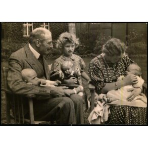 Kong Christian X. med Brnebrne - Alex Vincent 119 - Ubrugt