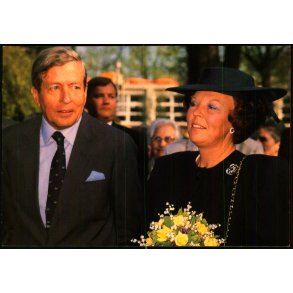 Dronning Beatrix - Prins Claus - Holland -  spanjersberg 011 - Ubrugt