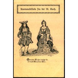 Kostumebillede fra det 18. Aarhundrede - u/n - Ubrugt