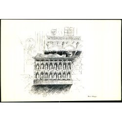 B. Hooge - Dobbeltkort af Hndvrkerhuset - Dronning Margrethes Sakofag i Roskilde Domkirke - Ubrugt