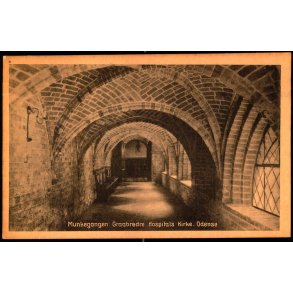 Munkegangen - Graabr�dre Hospitals Kirke - Odense - Hempelske Bogh. 52102 - Brugt